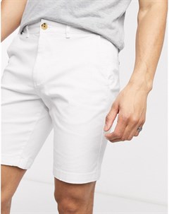 Белые шорты чиносы Burton menswear
