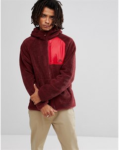 Красная куртка с капюшоном из искусственной цигейки Everett 862745 619 Nike sb