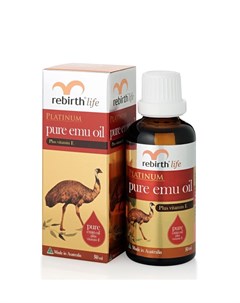 Масло восстановительное Эму Platinum Pure Emu Oil 50 мл Rebirth