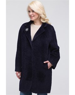 Демисезонное женское пальто из сури альпака Elisabetta