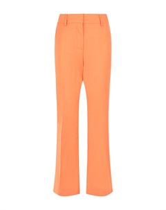 Укороченные оранжевые брюки Msgm