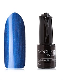 Гель лак перламутровый Жемчужный синий Vogue nails