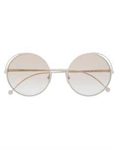 Солнцезащитные очки в круглой оправе Fendi eyewear