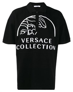 Рубашка поло с логотипом Versace collection