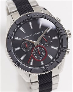 Серебристые часы Enzo AX1813 Armani exchange