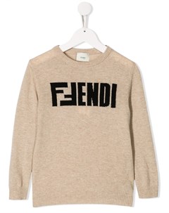 Джемпер с логотипом Fendi kids