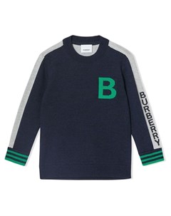 Жаккардовый джемпер Burberry kids