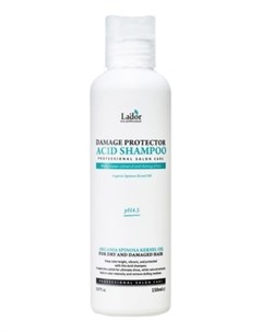 Шампунь Damage Protector Acid Shampoo Бесщелочной с Коллагеном и Аргановым Маслом 150 мл Lador