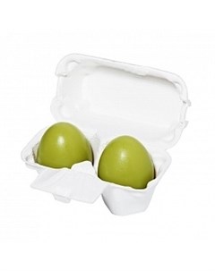 Мыло Маска Egg Soap Green Tea Ручной Работы с Зеленым Чаем 2 50г Holika holika