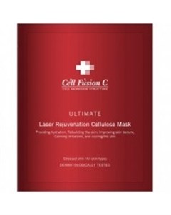 Маска Laser Rejuvenation Cellulose Mask Регенерирующая Ультимэйт 3 25г Cell fusion c
