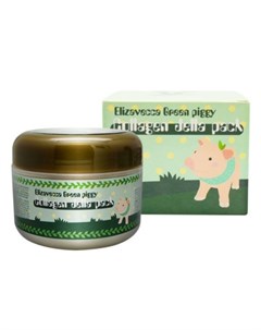 Маска Желе Green Piggy Collagen Jella Pack Коллагеновая для Лица с Лифтинг Эффектом 100 мл Elizavecca