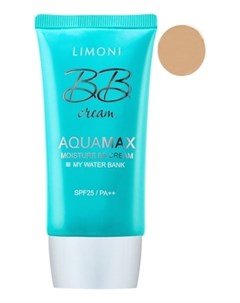 ББ Крем Aquamax Moisture BB Cream 2 SPF25 PA Увлажняющий для Лица тон 2 40 мл Limoni