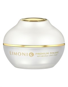 Крем Premium Syn Ake Anti Wrinkle Light Cream Легкий Антивозрастной для Лица со Змеиным Ядом 50 мл Limoni