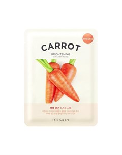 Маска The Fresh Carrot Mask Sheet Увлажняющая Тканевая с Морковью 20 мл It's skin