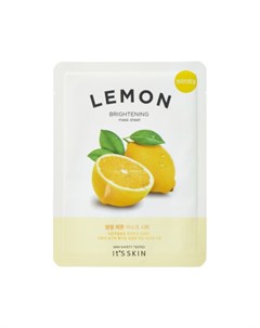 Маска The Fresh Mask Sheet Lemon Тонизирующая Тканевая с Лимоном 18г It's skin