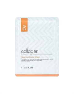 Маска Collagen Nutrition Mask Sheet Тканевая для Лица с Коллагеном 17г It's skin