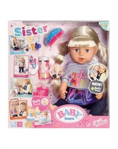 Кукла Сестричка Baby Born 43 см Zapf creation