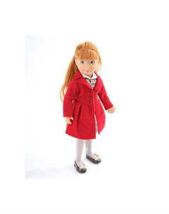 Кукла Хлоя в красном пальто 23 см Kruselings