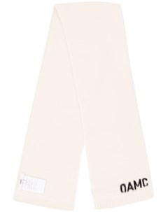 Трикотажный шарф с логотипом Oamc