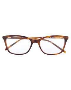 Солнцезащитные очки в квадратной оправе черепаховой расцветки Dkny