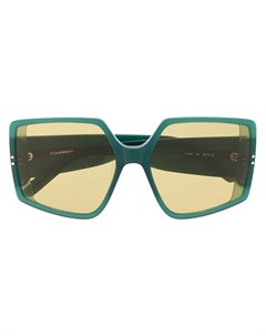 Солнцезащитные очки в массивной оправе Courrèges eyewear
