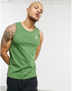 Зеленая майка Club Nike