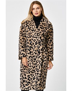 Пальто леопардовой расцветки Снежная королева