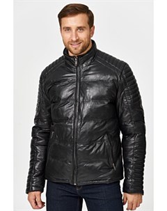 Утепленная кожаная куртка Urban fashion for men