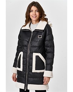 Утепленная куртка с отделкой Virtuale fur collection