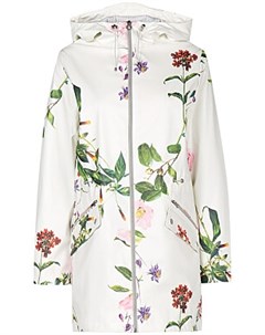 Белая куртка с цветочным принтом S.oliver