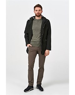 Удлиненная куртка с капюшоном Urban fashion for men