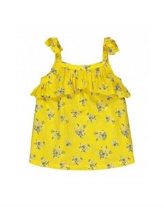 Блузка на бретелях желтый в цветочек Mothercare