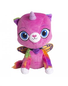 Мягкая игрушка Мифическая Фелисити 36 см Радужно бабочково единорожная кошка