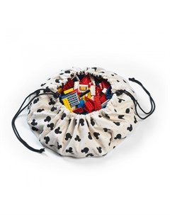 2 в 1 мини мешок Disney Mini Mickey для хранения игрушек и игровой коврик 40 см Play & go