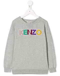 Пуловер с логотипом Kenzo kids