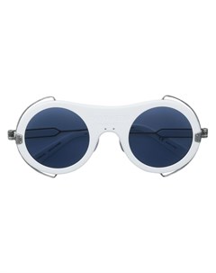 Солнцезащитные очки в круглой оправе с логотипом Calvin klein 205w39nyc