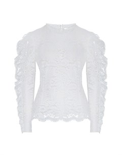 Белая кружевная блуза Isabel marant