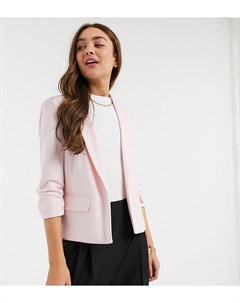 Светло розовый трикотажный пиджак Miss selfridge petite