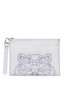 Клатч на молнии с вышивкой Tiger Kenzo