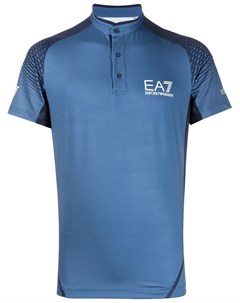 Рубашка поло с воротником стойкой Ea7 emporio armani