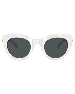 Солнцезащитные очки в массивной оправе кошачий глаз Versace eyewear