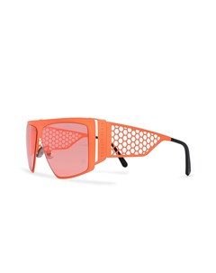 Солнцезащитные очки с сетчатыми дужками Philipp plein
