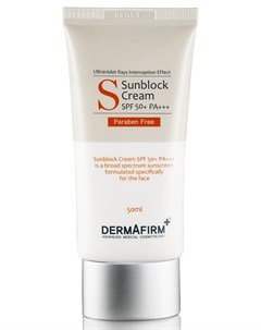Крем солнцезащитный SPF 50 PA Sun Cream 50 г Dermafirm