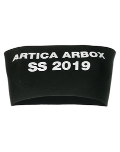 Топ без бретелей с логотипом Artica arbox