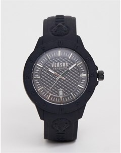 Черные силиконовые часы Tokyo R SPOY24 0018 Versus versace