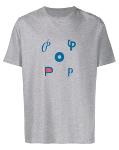 Футболка с логотипом из коллаборации с Parra Pop trading company