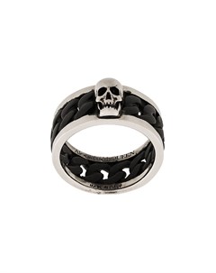 Кольцо с декором Skull Alexander mcqueen