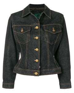 Облегающая джинсовая куртка Jean paul gaultier pre-owned