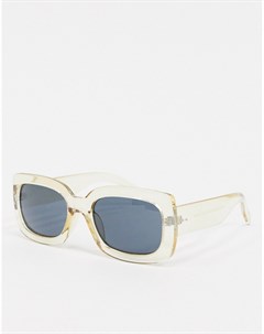 Квадратные солнцезащитные очки в оправе цвета шампанского Aj morgan