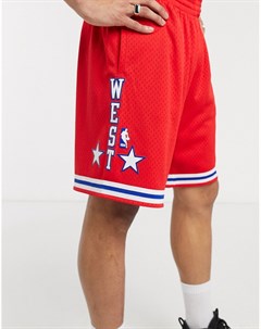Красные шорты NBA 1988 All Star West Swingman Mitchell and ness